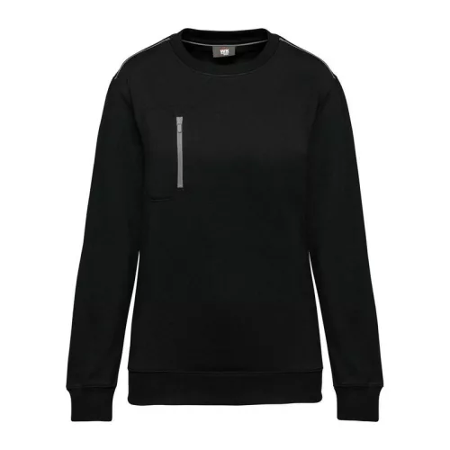 UNISEX DAYTODAY CONTRASTING POCKET SWEATSHIRT