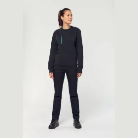 UNISEX DAYTODAY CONTRASTING POCKET SWEATSHIRT