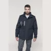 DETACHABLE-SLEEVED WORKWEAR PARKA