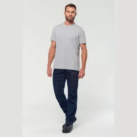 MEN'S MULTIPOCKET DENIM TROUSERS