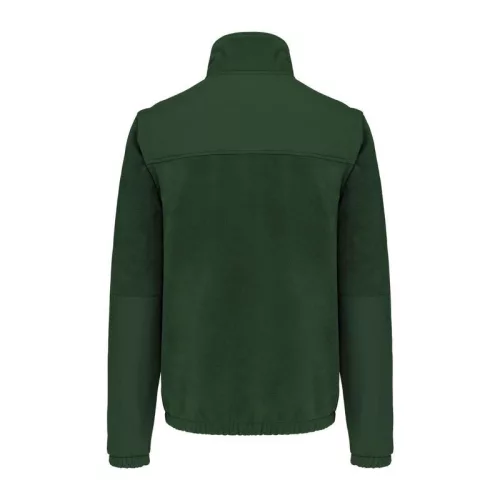 FLEECE JACKET WITH REMOVABLE SLEEVES